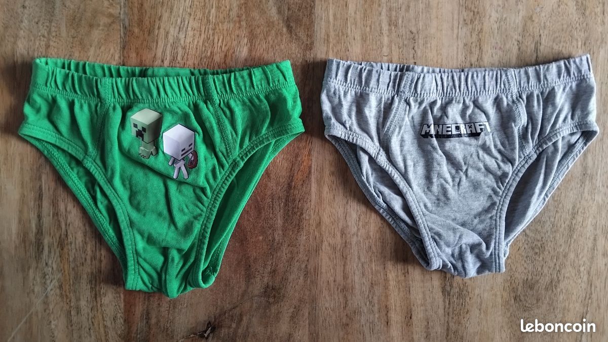 Boxers Garçon Minecraft Coton Boxers Minecraft Pour Garçons - Lot De 2 - Coton Doux - License Officielle Vêtement Licencié Officiel Boxers Garçon Minecraft Coton Boxers Minecraft Pour Garçons - Lot De 2 - Coton Doux - License Officielle Vêtement Licencié Officiel