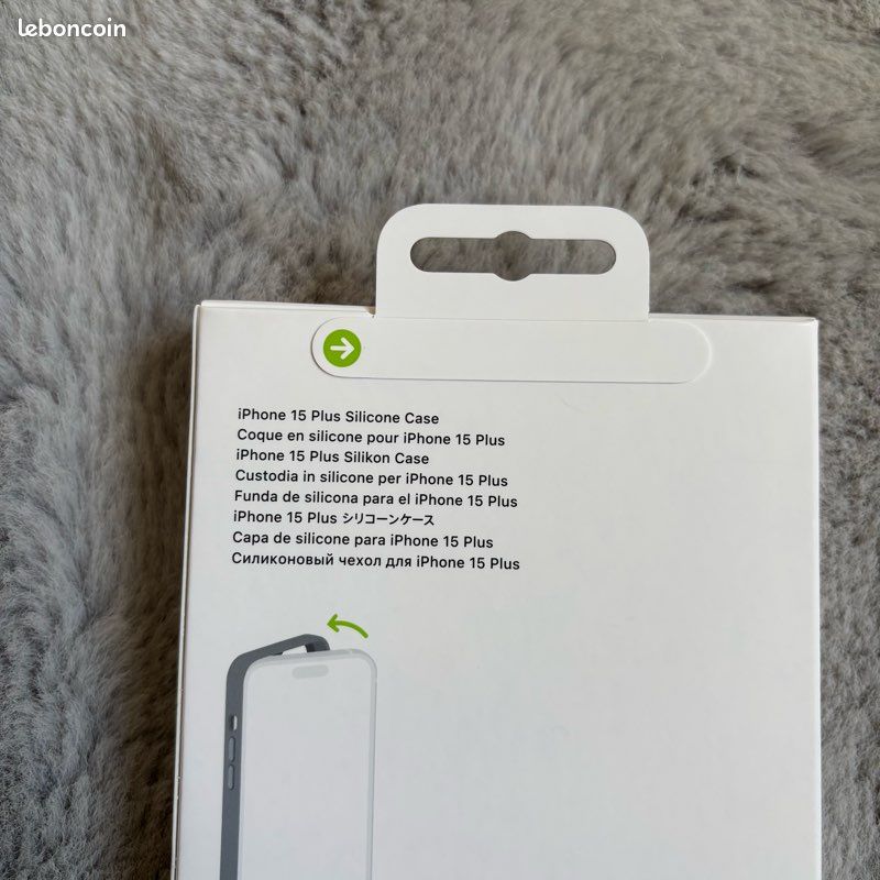 Coque Silicone MagSafe Pour IPhone 15 Pro Couleur Argile - Neuf Sous Blister