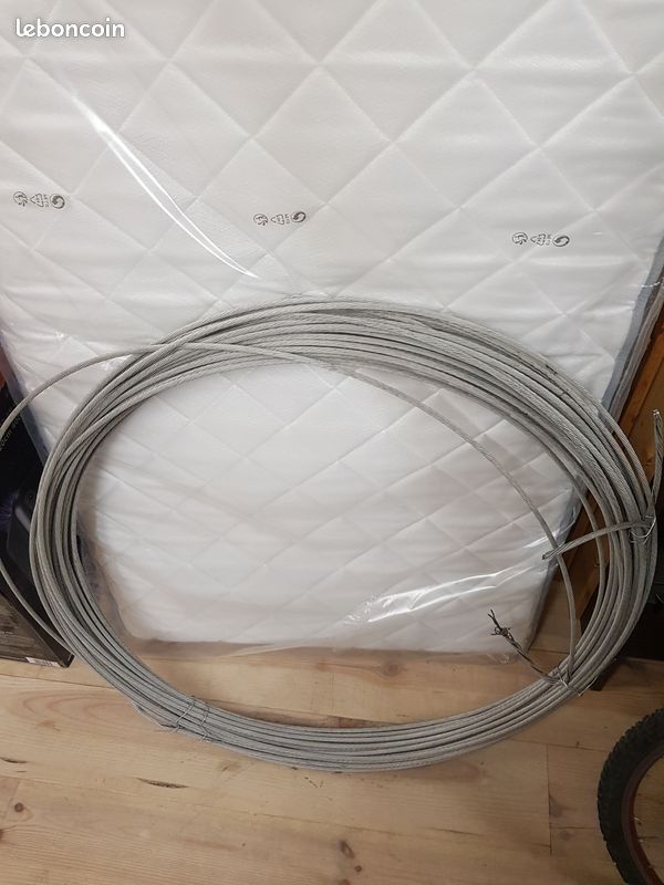 Cable alliage aluminium diamètre 8mm (image 2)