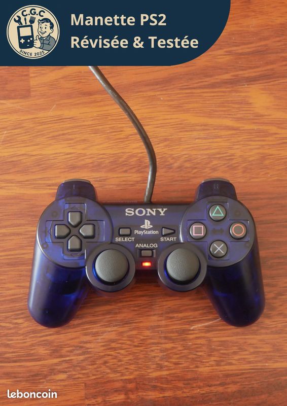 MANETTE SONY PS2 Playstation 2 Dualshock 2 Officielle noire console bon état EUR 19,90 - PicClick FR