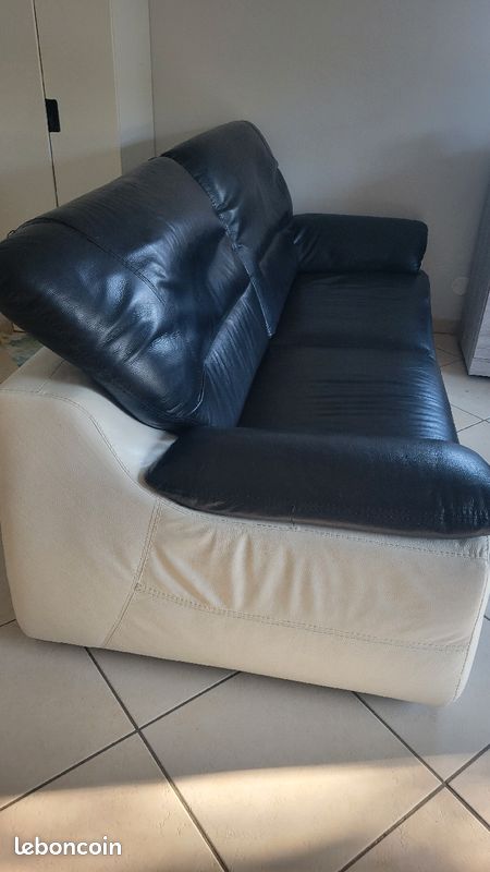 Canapé cuir (image 6)