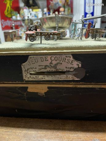 Manège Mécanique Ancien Jouet En Tôle