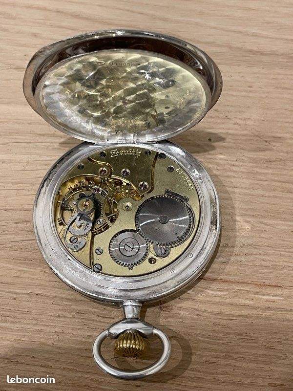 MAGNIFIQUE CADRAN DE MONTRE ORIGINALE vintage ZENITH EL PRIMO