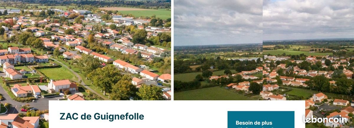 Terrain 448 m² · à Nuaillé · 52 685 €