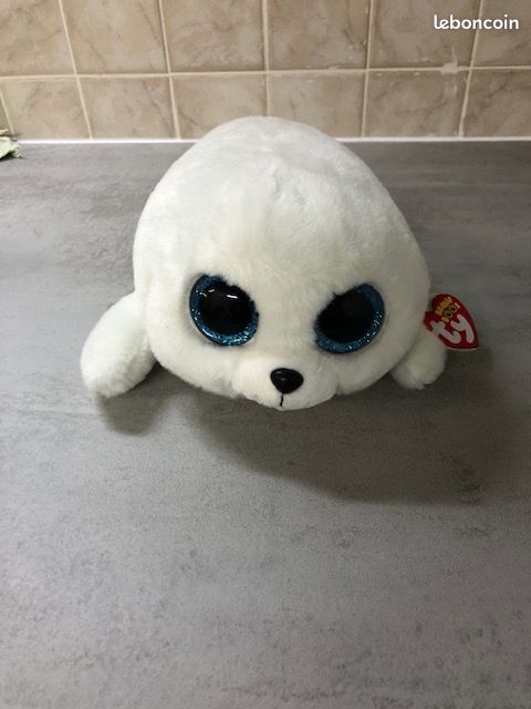 Peluche phoque blanc Jeux Jouets