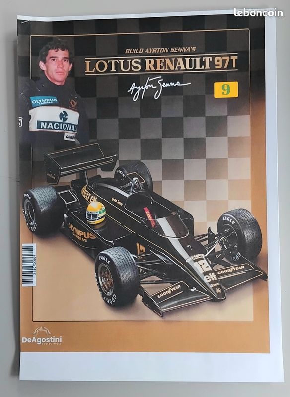 Costruisci la mitica Lotus Renault 97T di Ayrton Senna - DeAgostini