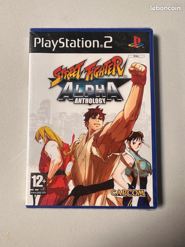 Sony Playstation PS2 - Street Fighter Alpha Anthology - PAL