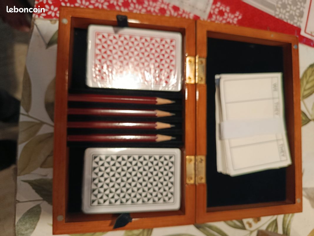 Coffret de bridge complet neuf – 2 jeux sous blister (image 4)
