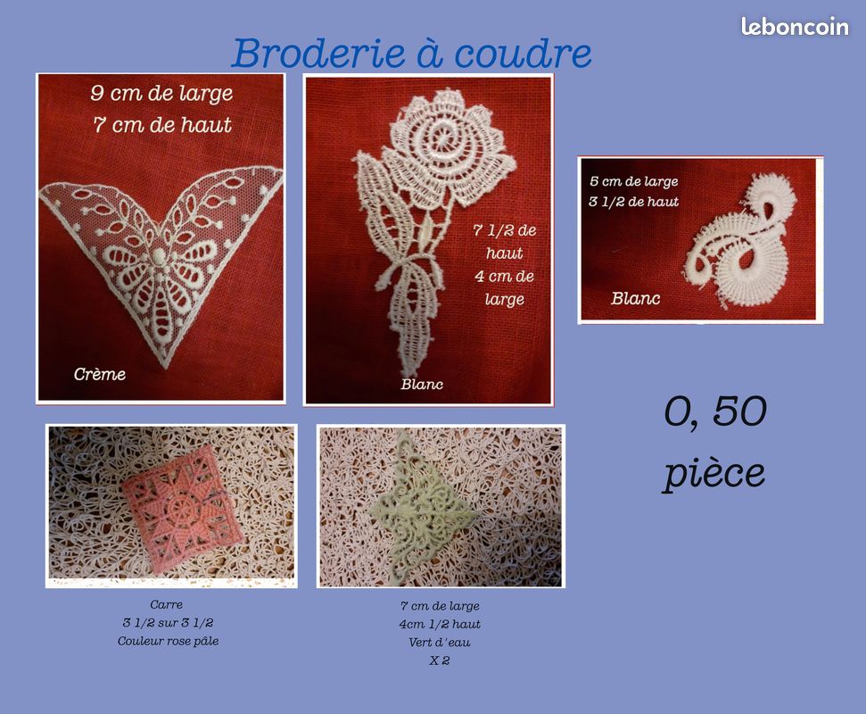Broderie à coudre (image 1)