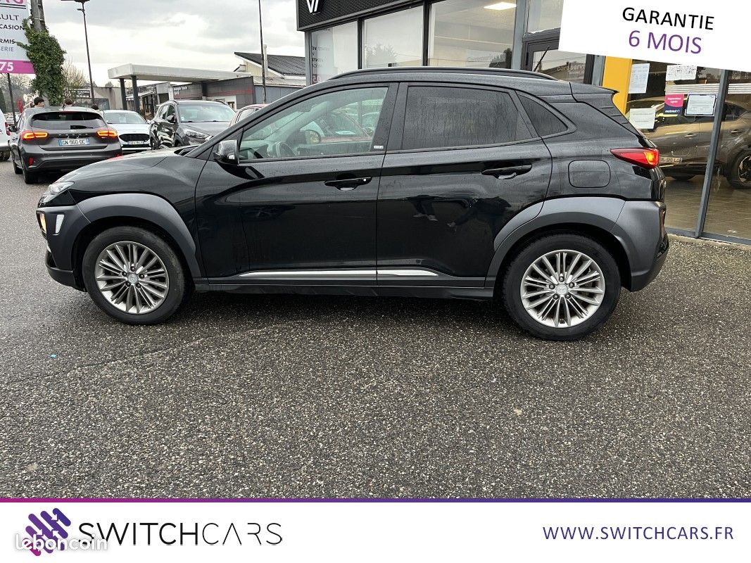 Hyundai Kona 1.0 T-GDi 120cv EDITION * CARPLAY CLIM AUTO CAMERA DE RECUL PACK SON (image 5)