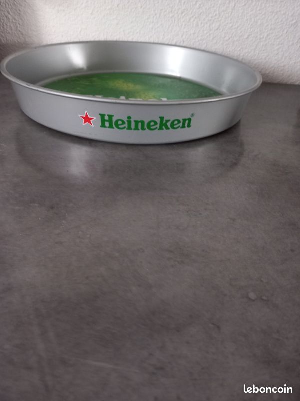 Plateau de bar rond Heineken (image 1)