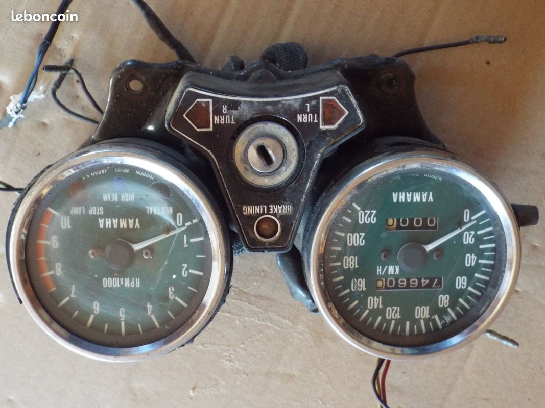 Compteur/cpte tours yamaha 650 XS (image 1)