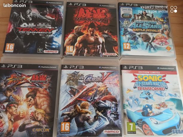 LOT JEUX DE SPORT SONY PS4 ET PS3 - COMPLET TBE