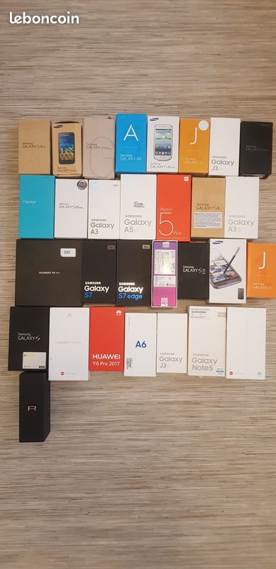 Boite vide Smartphone Apple/Samsung/Huawe (image 1)