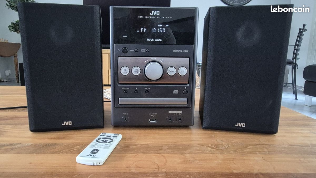 Micro System JVC UX-G375E 60 Watts USB com o Melhor Preço é no