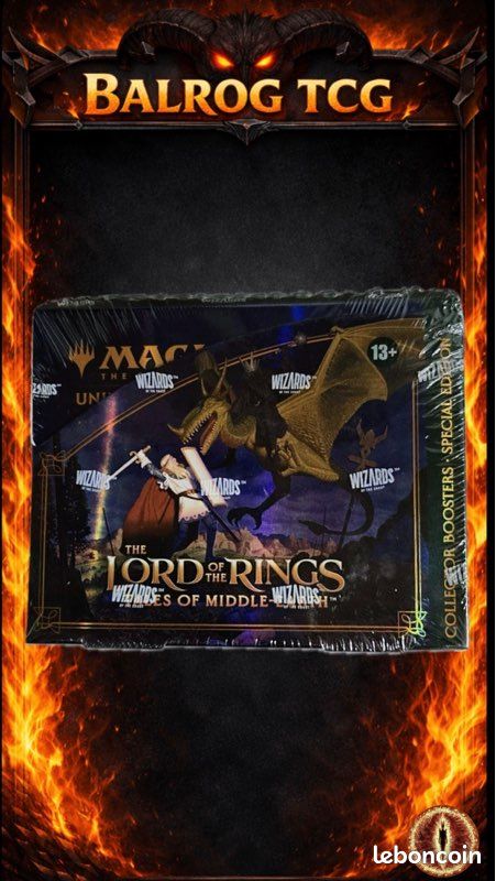 lord of the rings holiday collector booster box Case MTG Lord Of The Rings Holiday Scene Box 2023 main image 0