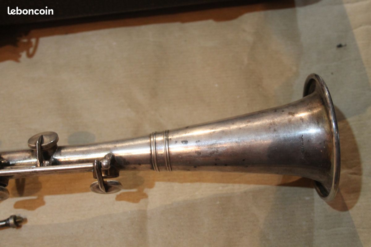 Ancienne clarinette métal made in USA Pitt Américan années 70 (image 10)