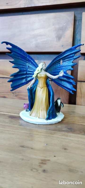 Grande statue ange Figurine de Fée d'extérieur Décoration de jardin