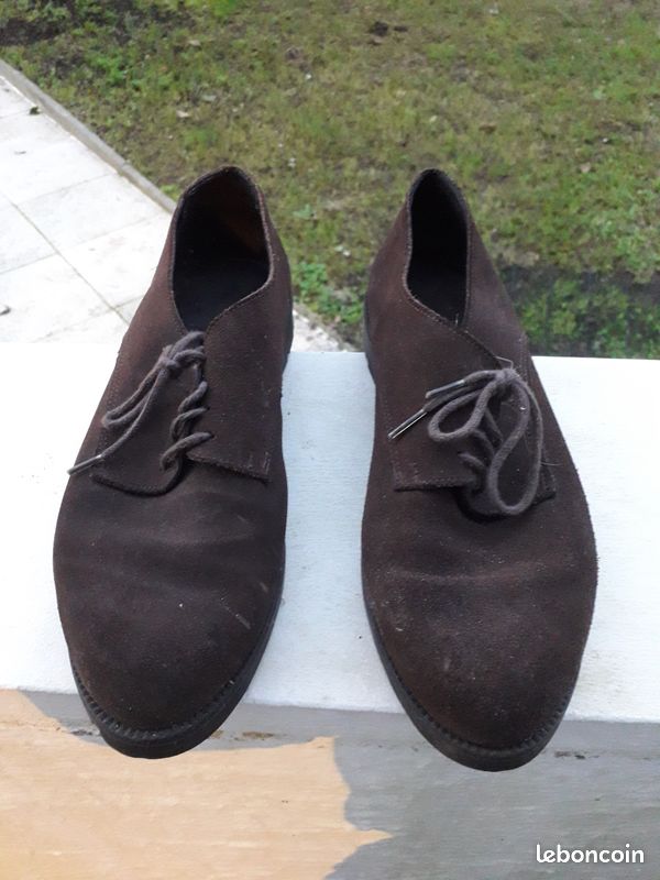 Mocassins en daim femme t.39 (image 1)