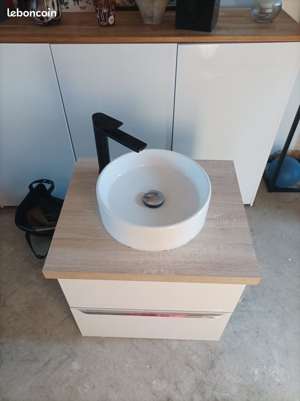 Meuble avec vasque de sdb (image 2)