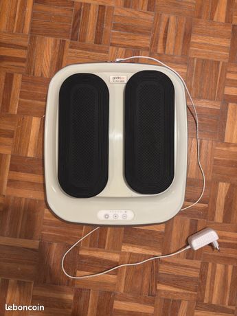 Gridinlux Exerciseur Jambes Électrique Pédalier Statique - Gymnastique Passive Bidirectionnelle Avec Télécommande