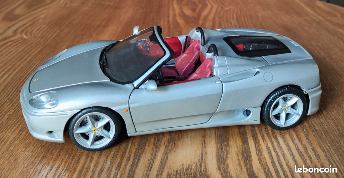 Hot Wheels 360 Spider Ferrari 1/18 - Miniature Kyosho, Métal, Occasion