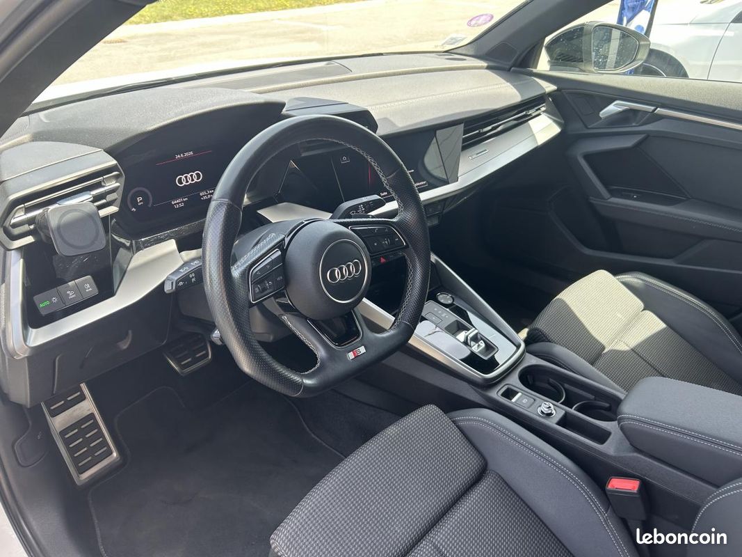 Audi a3 1.5 35 tfsi 150 mhev hybrid s-line s-tronic bva-full entretiens audi (image 7)