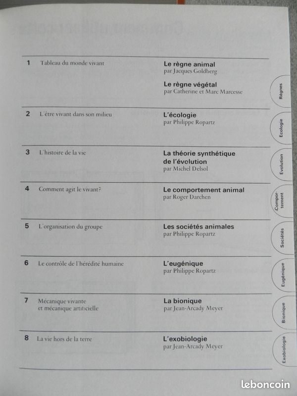 La Biologie en 2 Volumes 1970 (image 5)
