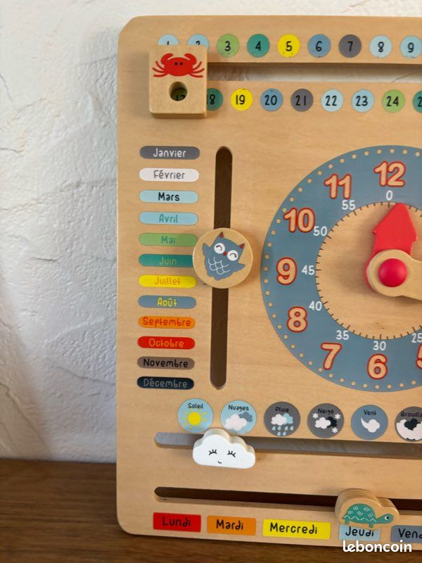 Calendrier en bois verbaudet (image 3)