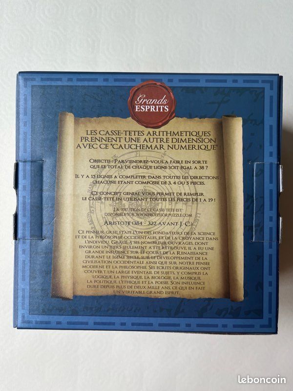 Le casse tête numérique d’Aristote (image 2)