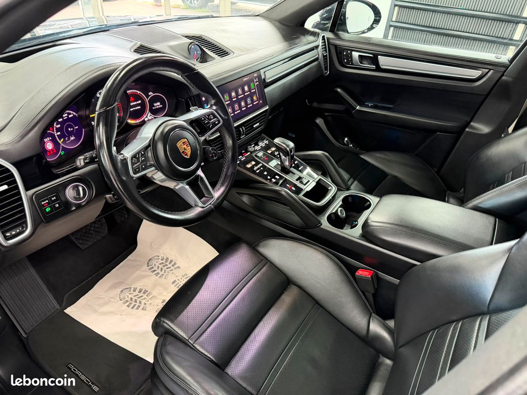Porsche cayenne iii coupe 3.0 v6 e-hybrid 462 platinum edition tiptronic bva grosse configration (image 7)