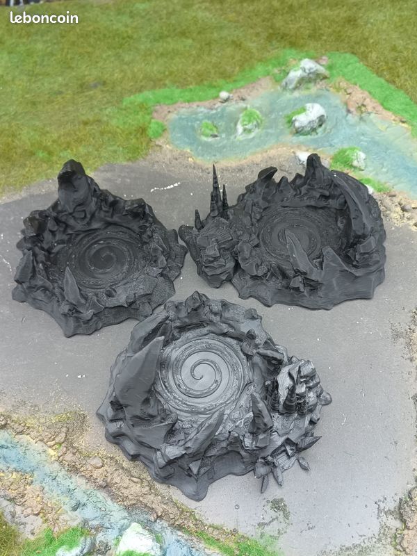Trous de vermine skaven " Gnawholes " décor WarhamAOS (image 1)