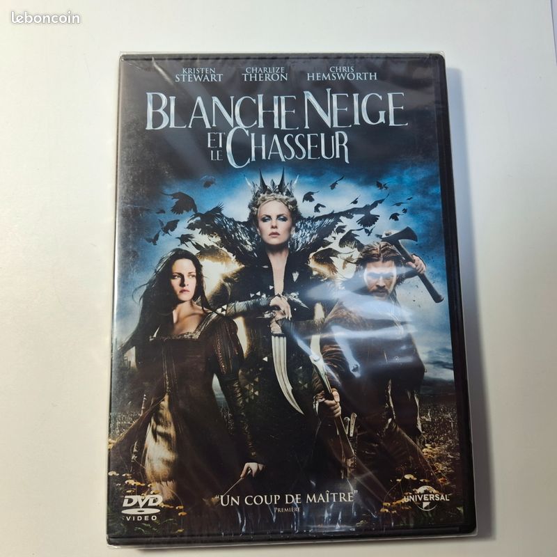 DVD Blanche Neige et le Chasseur - NEUF Scellé sous blister - Action/Fantasy (image 4)