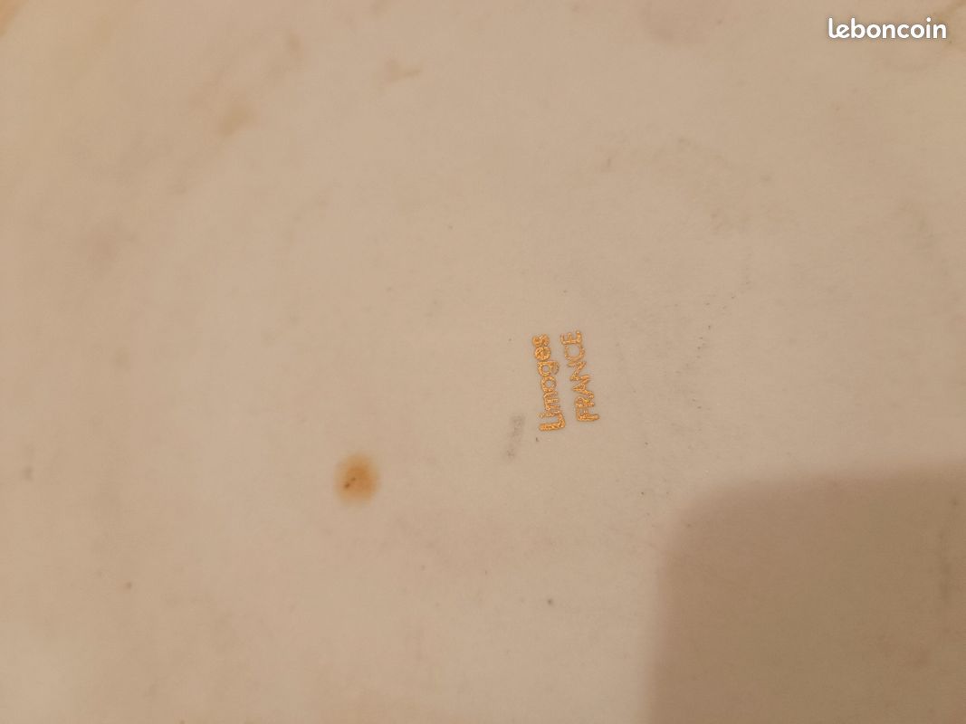 Assiette porcelaine de Limoges (image 2)