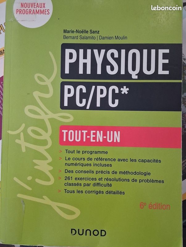 Livre capes et agreg pc/pc* physique (image 1)