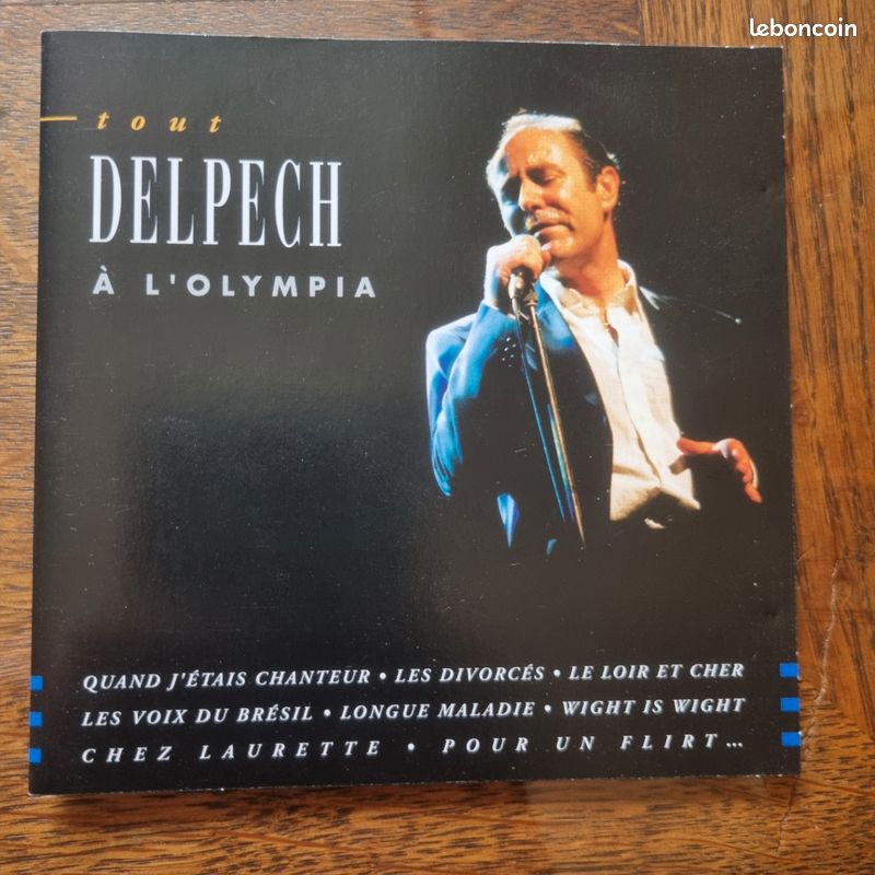 Delpech – Tout Delpech À L'Olympia - CD (image 1)