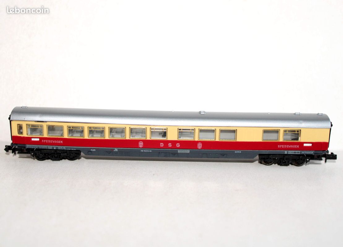 JOUEF VOITURE 2ème Classe verte Büm DB réf. 5791 en Boite d'Origine EUR