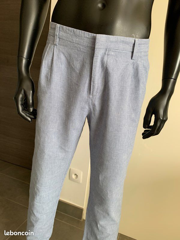 Pantalon bleu clair - Devred - taille 44 (image 3)