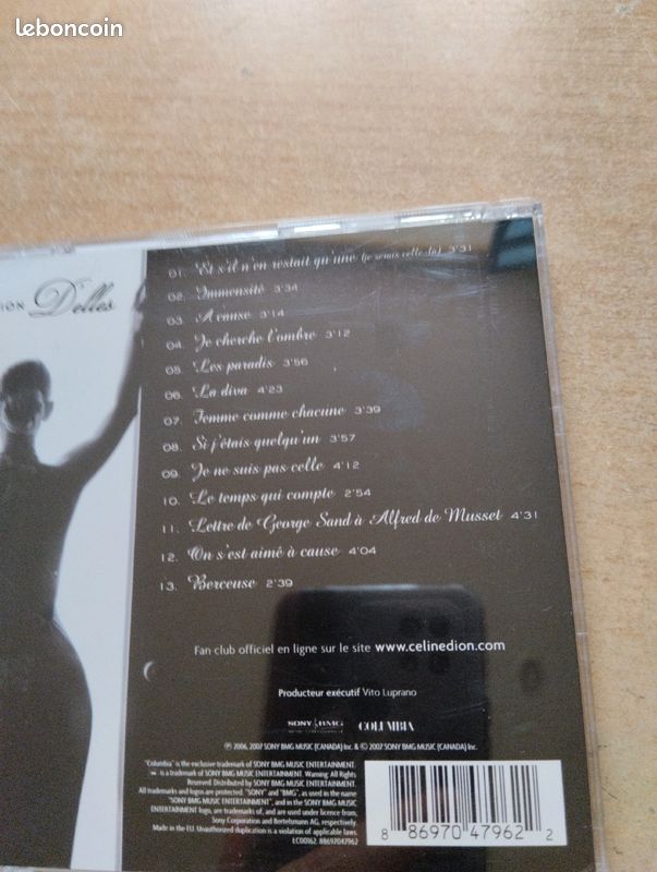 CD Céline Dion (image 2)