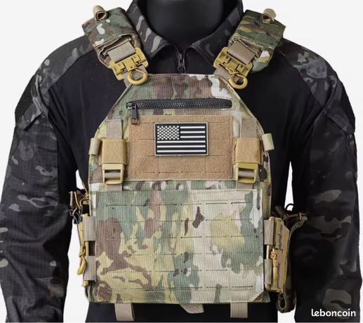 Gilet Tactique Airsoft - Protection Et Fonctionnalité