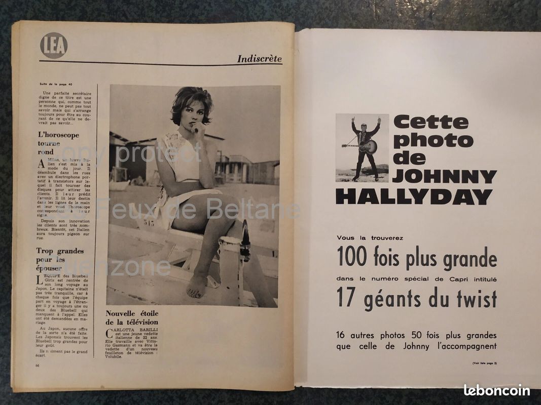 Magazine LEA N° 7 1963 Canada roman photo horoscope couple (image 5)
