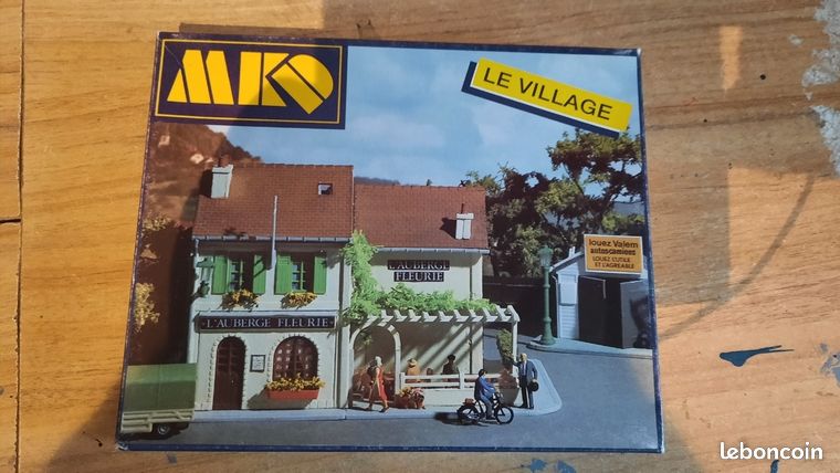 MKD ref 662 HO - L'auberge fleurie - MKD - Modélisme ferroviaire