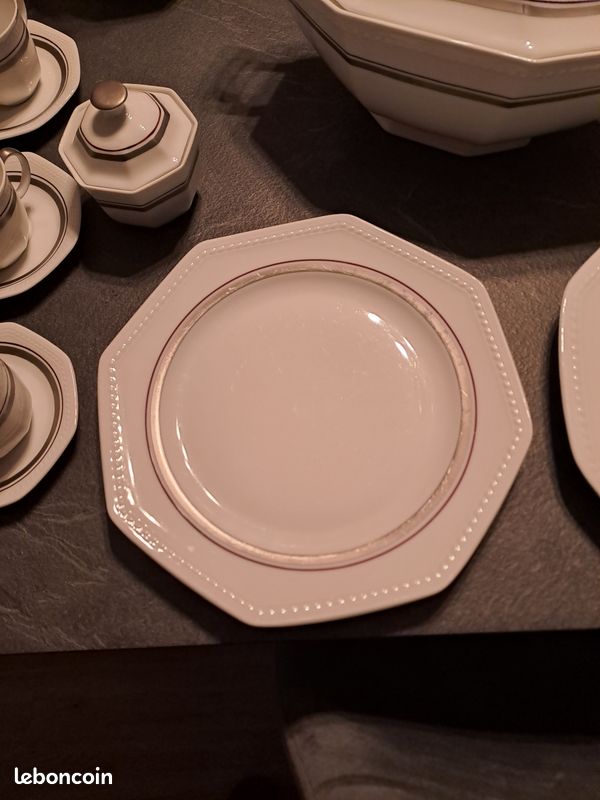 GRAND SERVICE DE PORCELAINE Monique ROBERT (image 5)