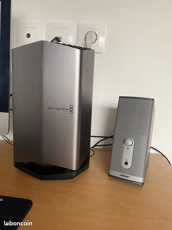 Processeur Apple graphique haute performance Blackmagic Design