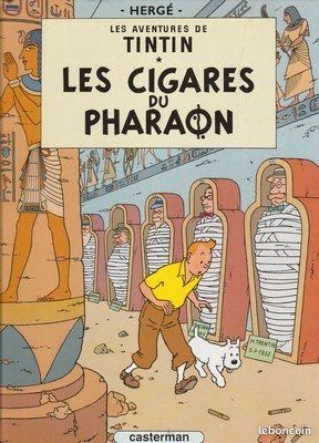 Bd tintin les cigares du pharaon (image 1)