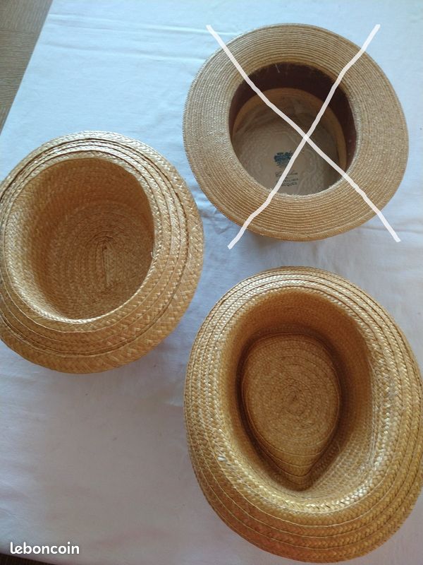 Canotier chapeau de paille (image 2)