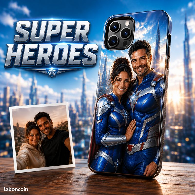 Coque de téléphone personnalisée depuis votre photo – CoupleChevalier & Princesse Fantasy (image 13)
