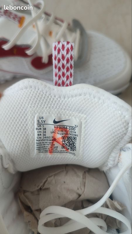 Nike React Vision blanche taille 38 (image 16)