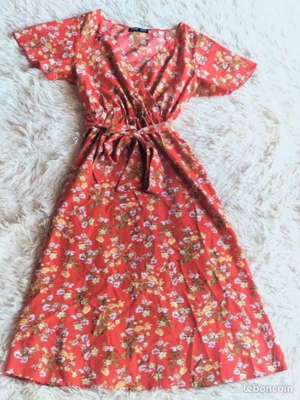 Shein 2025 Robe Rouge Longue Shein Shein Robe Longue Bordeaux 2025