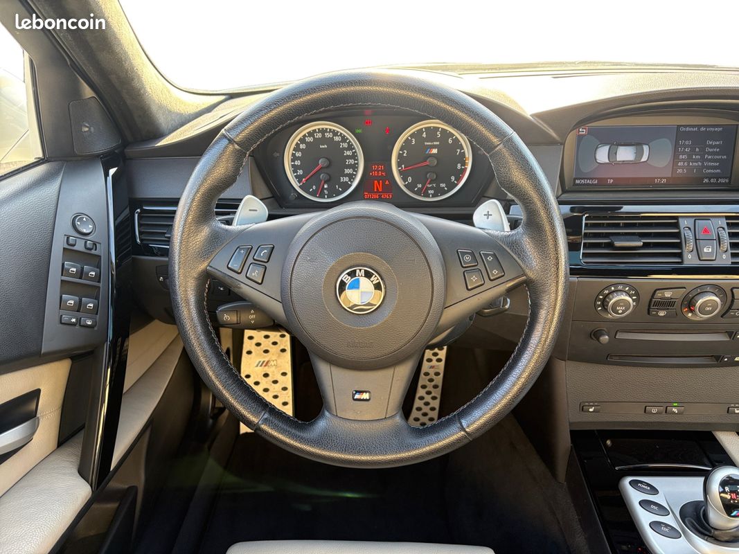 BMW M5 V10 E60 507Ch - Garantie 12 mois suivie Bmw toit ouvrant (image 13)
